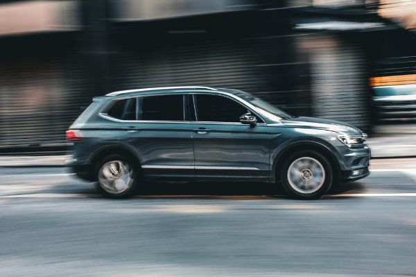 car speeding