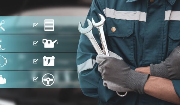 mechanic with tools