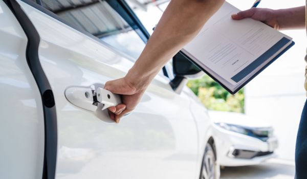 collision repair vehicle inspection checklist