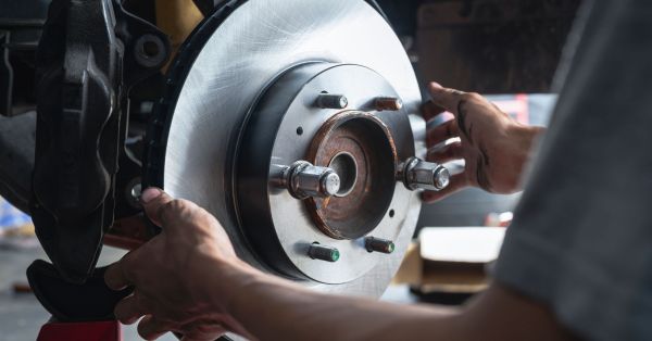 photo of technician grabbing break