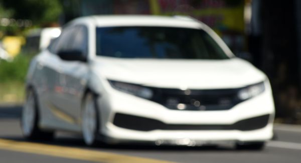 sporty honda car