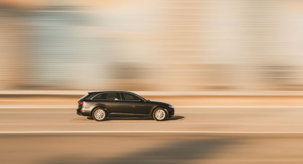 car driving fast