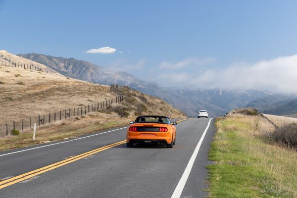 Vehicle on road after a Unibody Repair