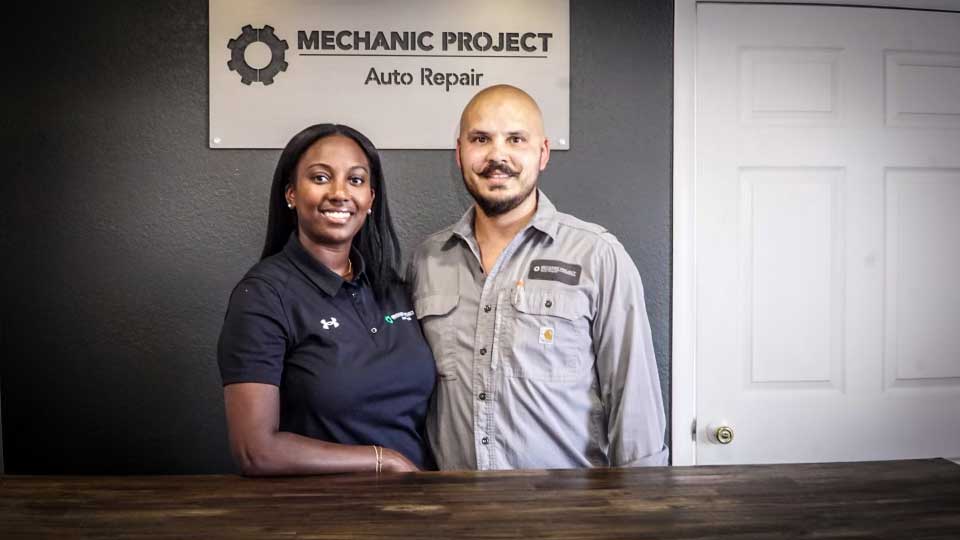 Kimberly and Leo Perez owners of Mechanic Project