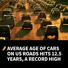Average age of automobiles on US and Idaho roads hits 12.5 years a record high